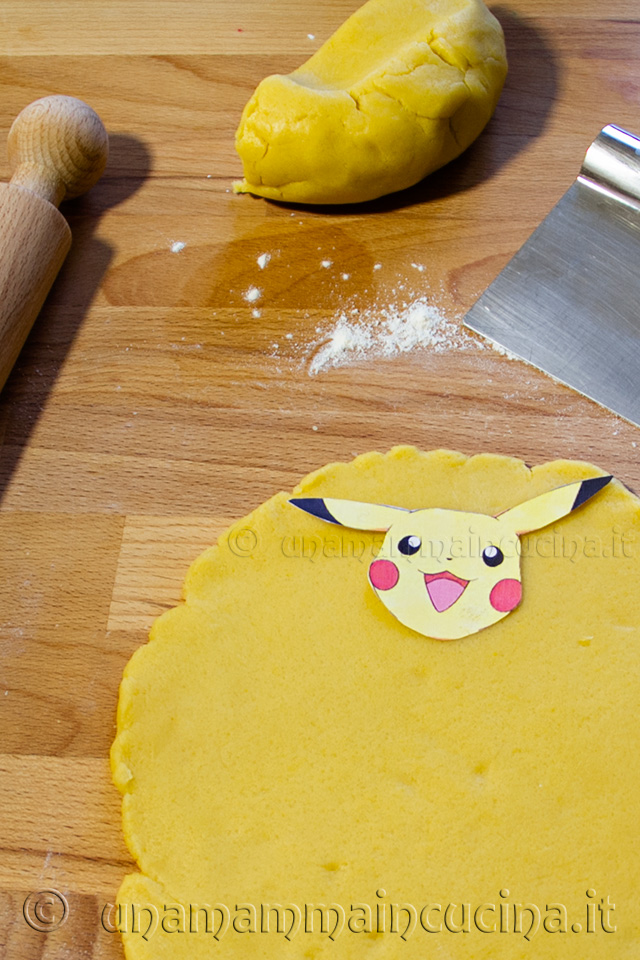 Ricetta Biscotti di Pasta Frolla Croccante dei Pokemon - Stampo