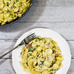 Ricetta Pasta con Prosciutto Cotto, Piselli e Formaggio Asiago